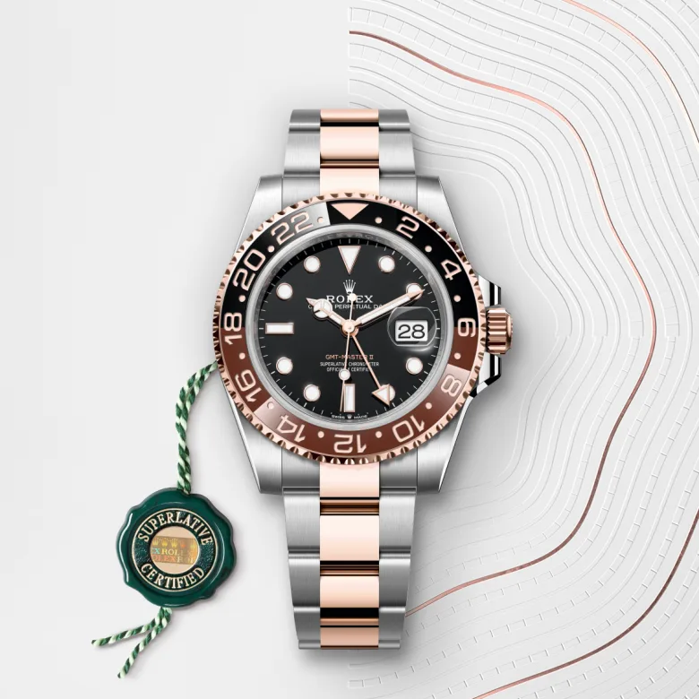 Rolex GMT-Master II in Everose Rolesor - combination of Oystersteel and Everose gold, M126711CHNR-0002 - Srichai Watch