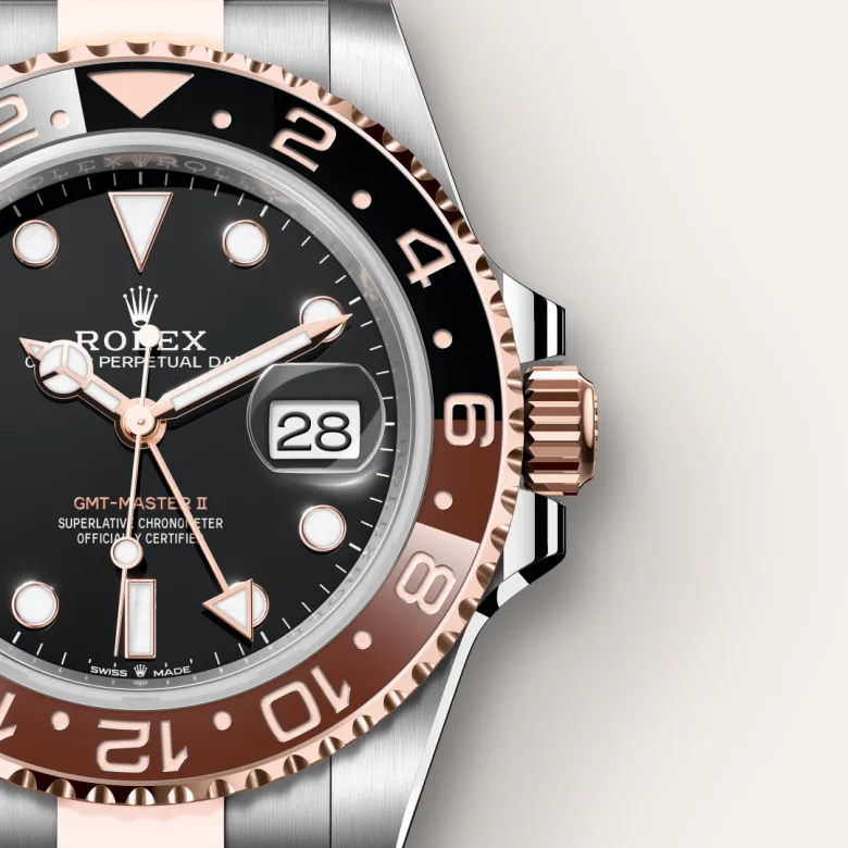 Rolex GMT-Master II in Everose Rolesor - combination of Oystersteel and Everose gold, M126711CHNR-0002 - Srichai Watch