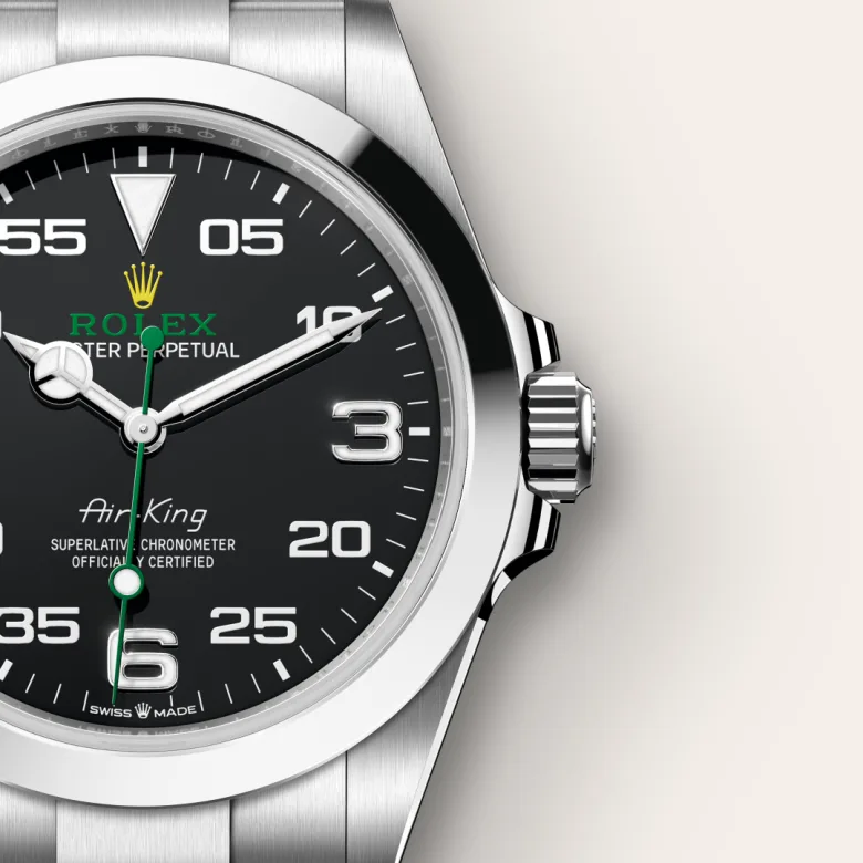 Rolex Air-King in Oystersteel, M126900-0001 - Srichai Watch
