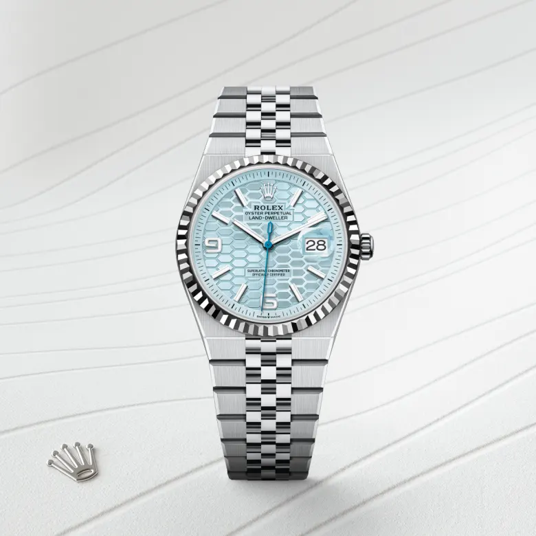 Rolex Land-Dweller in Platinum, m127236-0001 - Srichai Watch