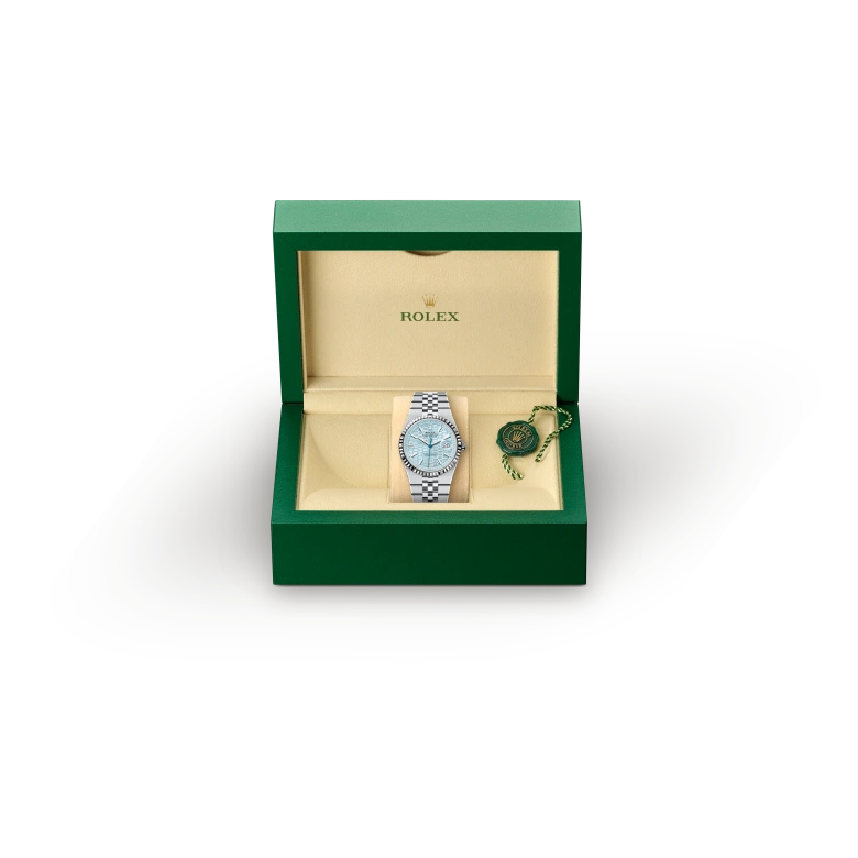 Rolex Land-Dweller in Platinum, m127236-0001 - Srichai Watch
