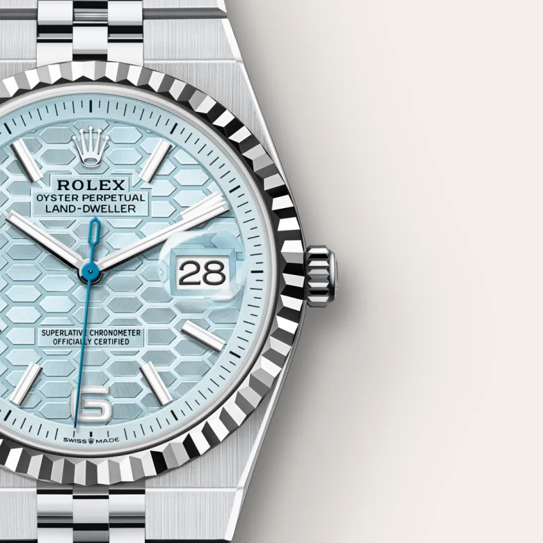 Rolex Land-Dweller in Platinum, m127236-0001 - Srichai Watch