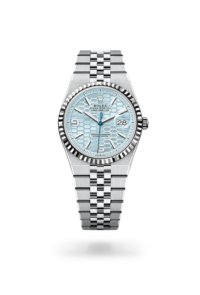 Rolex Land-Dweller in Platinum, m127236-0001 - Srichai Watch