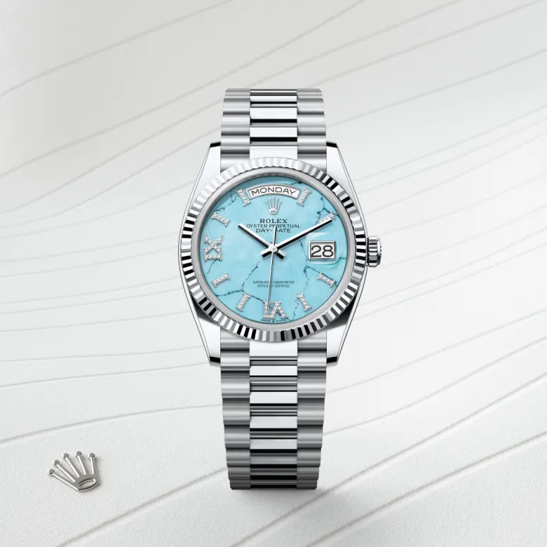 Rolex Day-Date in แพลทินัม, m128236-0011 - Srichai Watch