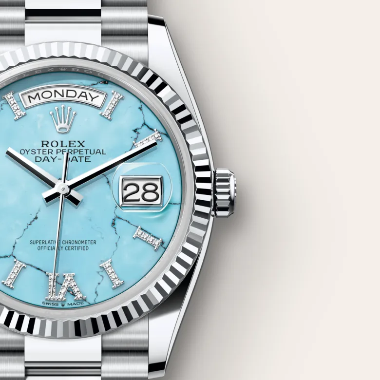 Rolex Day-Date in แพลทินัม, m128236-0011 - Srichai Watch