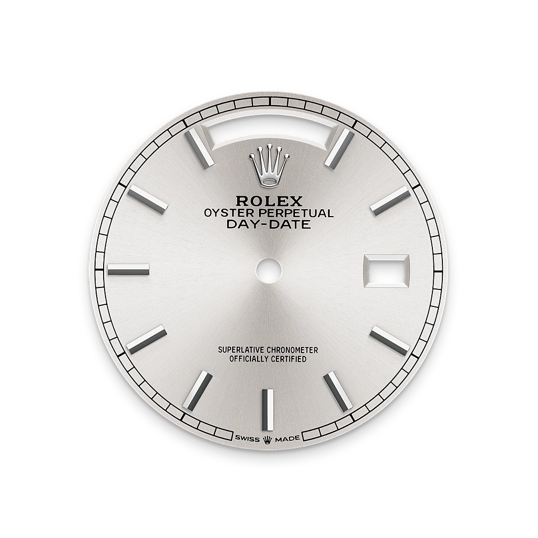 Rolex Day-Date in 18 ct white gold, M128239-0005 - Srichai Watch Rolex Day-Date in 18 ct white gold, M128239-0005 - Srichai Watch