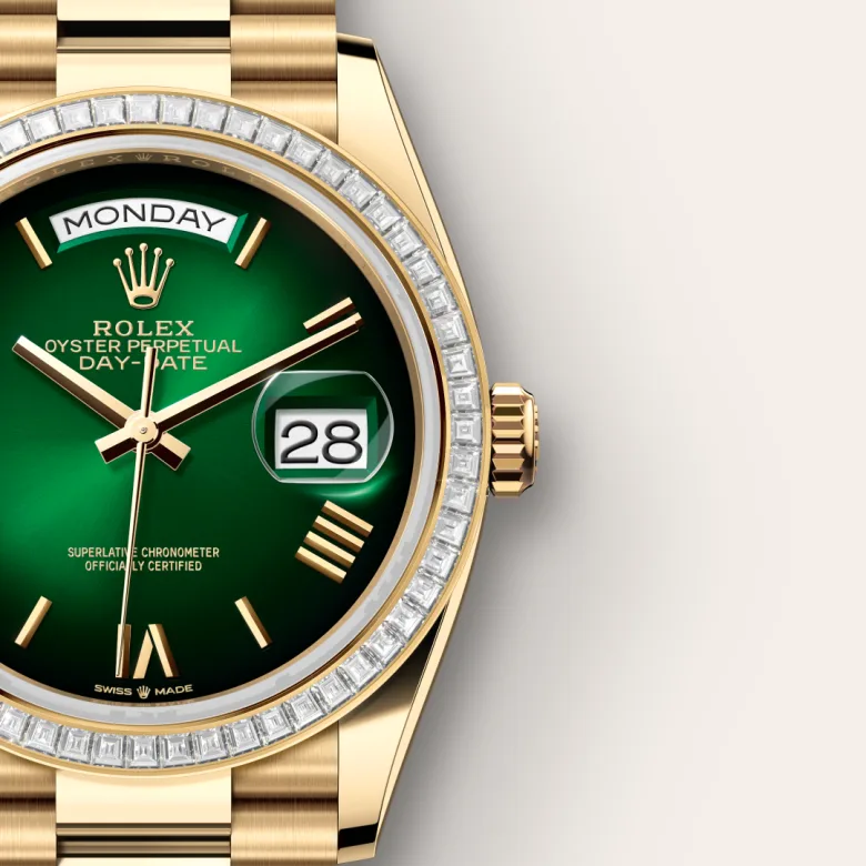 Rolex Day-Date in ทองคำ 18 กะรัต, m128398tbr-0028 - Srichai Watch