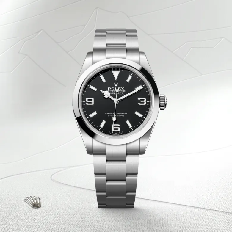 Rolex Explorer in Oystersteel, M224270-0001 - Srichai Watch
