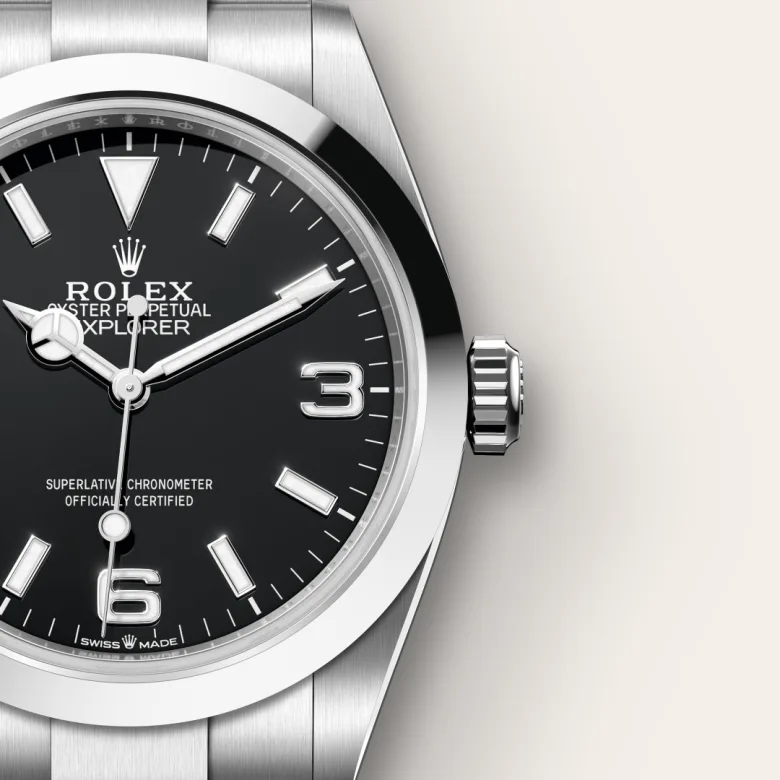 Rolex Explorer in Oystersteel, M224270-0001 - Srichai Watch