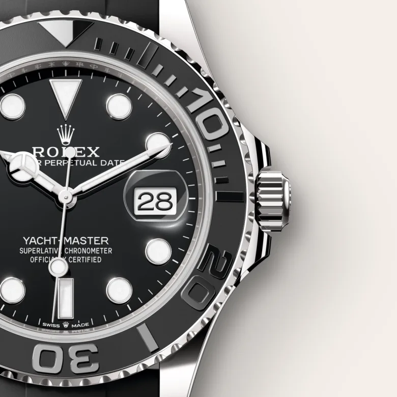 Rolex Yacht-Master in ทองคำขาว 18 กะรัต, M226659-0002 - Srichai Watch