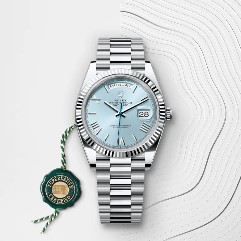 Rolex Day-Date in Platinum, M228236-0012 - Srichai Watch