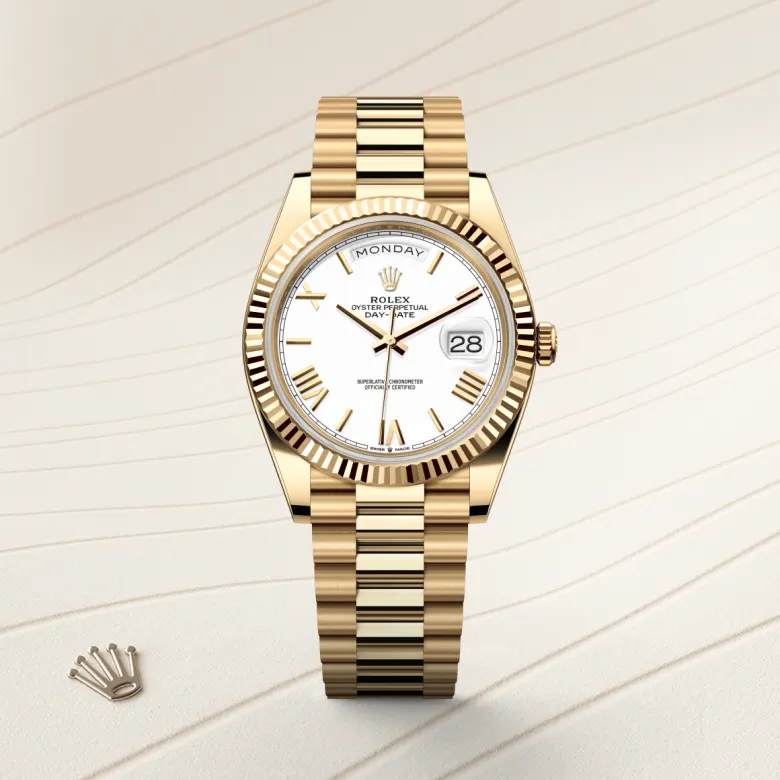 Rolex Day-Date in 18 ct yellow gold, M228238-0042 - Srichai Watch