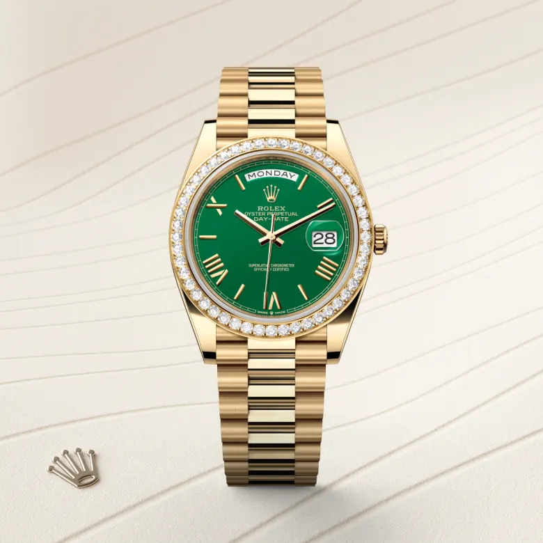 Rolex Day-Date in 18 ct yellow gold, m228348rbr-0040 - Srichai Watch