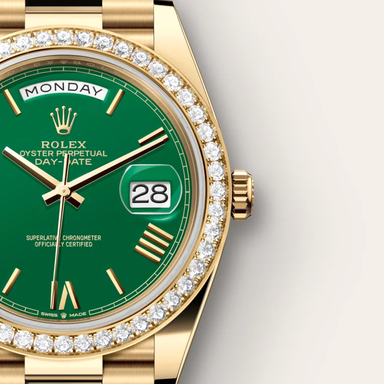 Rolex Day-Date in 18 ct yellow gold, m228348rbr-0040 - Srichai Watch