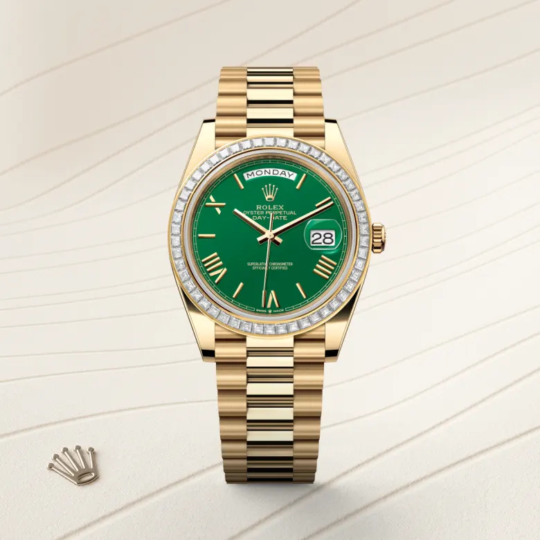 Rolex Day-Date in 18 ct yellow gold, m228398tbr-0039 - Srichai Watch