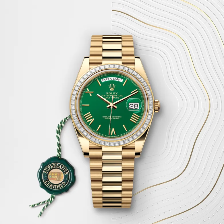 Rolex Day-Date in 18 ct yellow gold, m228398tbr-0039 - Srichai Watch