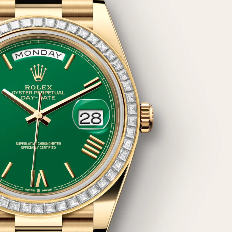 Rolex Day-Date in 18 ct yellow gold, m228398tbr-0039 - Srichai Watch