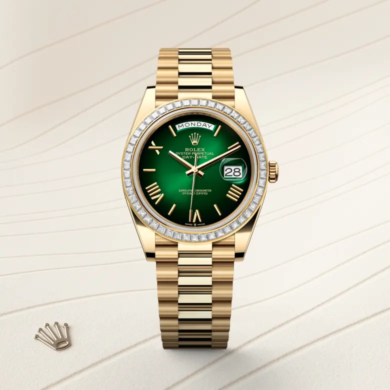 Rolex Day-Date in 18 ct yellow gold, m228398tbr-0042 - Srichai Watch