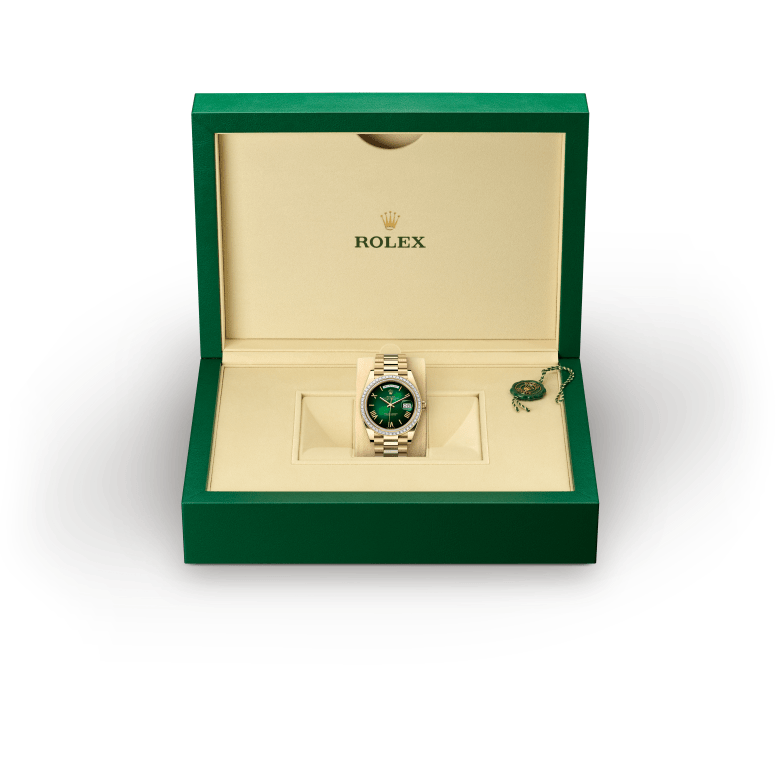 Rolex Day-Date in 18 ct yellow gold, m228398tbr-0042 - Srichai Watch