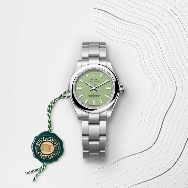 Rolex Oyster Perpetual in Oystersteel, m276200-0006 - Srichai Watch