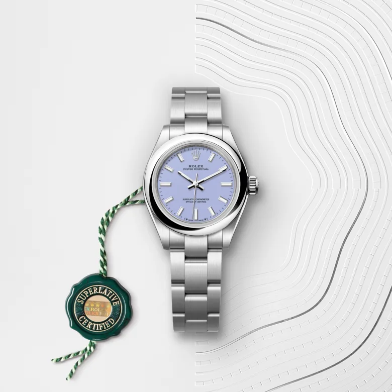 Rolex Oyster Perpetual in Oystersteel, m276200-0008 - Srichai Watch