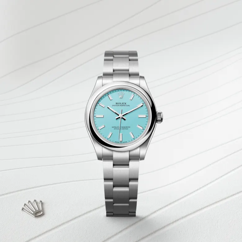 Rolex Oyster Perpetual in Oystersteel, m277200-0007 - Srichai Watch