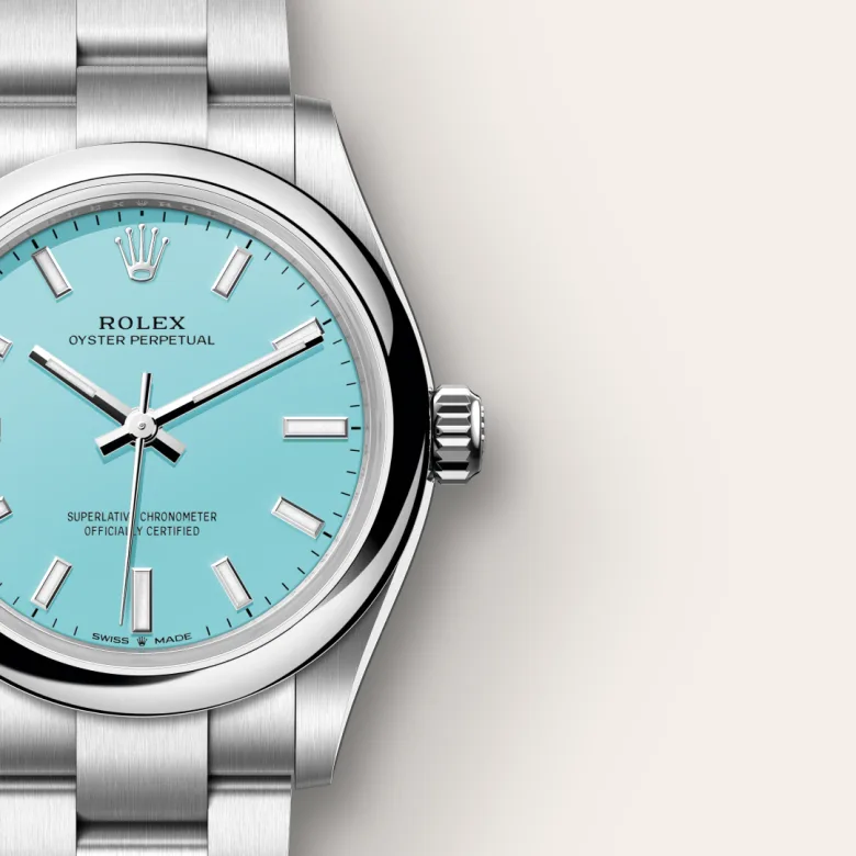 Rolex Oyster Perpetual in Oystersteel, m277200-0007 - Srichai Watch