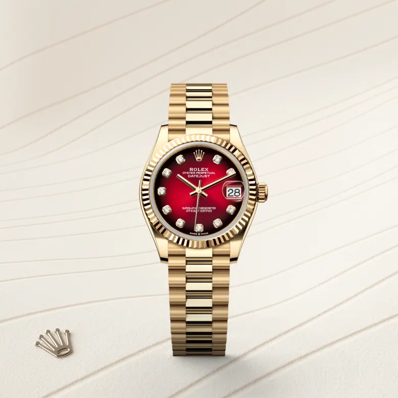 Rolex Datejust in 18 ct yellow gold, m278278-0049 - Srichai Watch