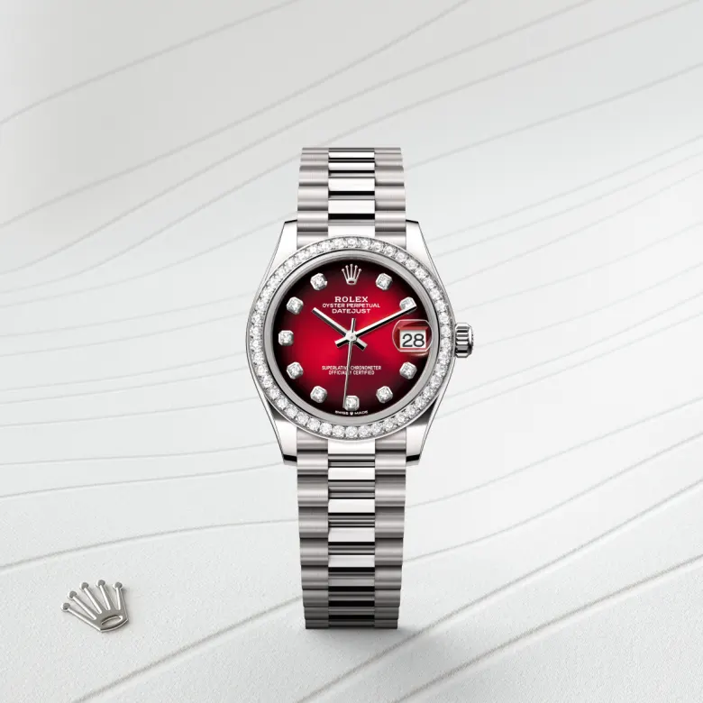Rolex Datejust in 18 ct white gold, m278289rbr-0028 - Srichai Watch