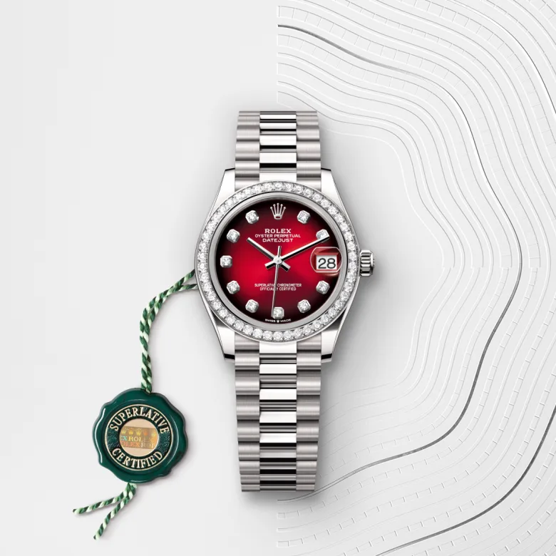 Rolex Datejust in 18 ct white gold, m278289rbr-0028 - Srichai Watch