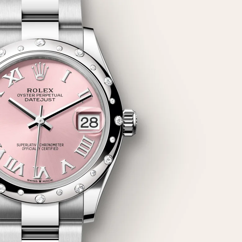 Rolex Datejust in White Rolesor - การผสมผสานระหว่าง Oystersteel และทองคำขาว, M278344RBR-0021 - Srichai Watch