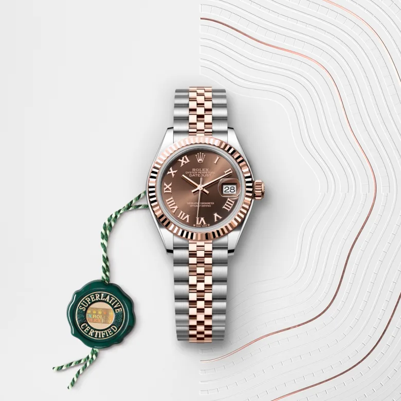 Rolex Lady-Datejust in Everose Rolesor - combination of Oystersteel and Everose gold, m279171-0009 - Srichai Watch