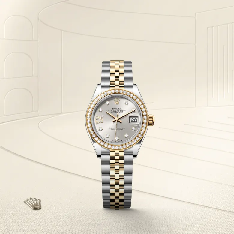 Rolex Lady-Datejust in Yellow Rolesor - การผสมผสานระหว่าง Oystersteel และทองคำ, M279383RBR-0003 - Srichai Watch
