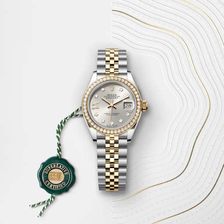 Rolex Lady-Datejust in Yellow Rolesor - การผสมผสานระหว่าง Oystersteel และทองคำ, M279383RBR-0003 - Srichai Watch
