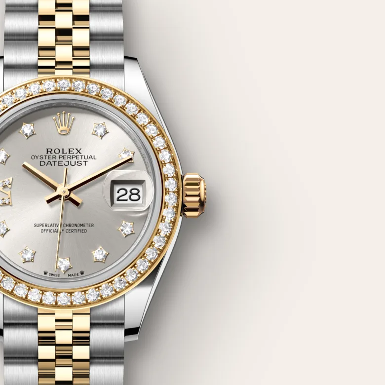 Rolex Lady-Datejust in Yellow Rolesor - การผสมผสานระหว่าง Oystersteel และทองคำ, M279383RBR-0003 - Srichai Watch