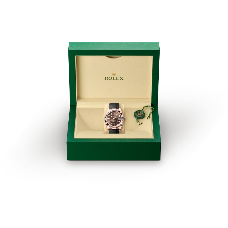 Rolex Sky-Dweller in 18 ct Everose gold, m336235-0002 - Srichai Watch