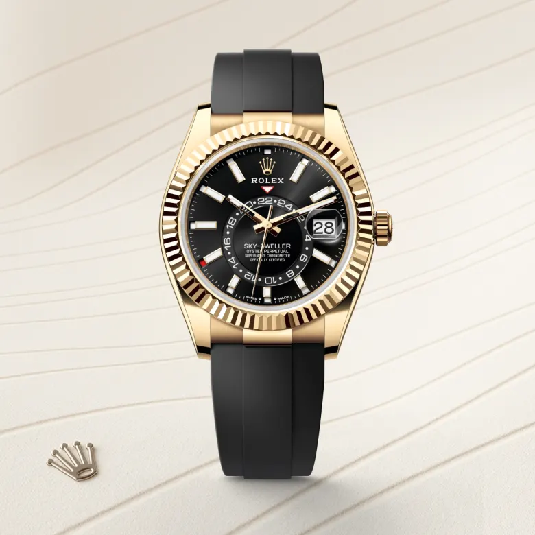Rolex Sky-Dweller in 18 ct yellow gold, m336238-0002 - Srichai Watch
