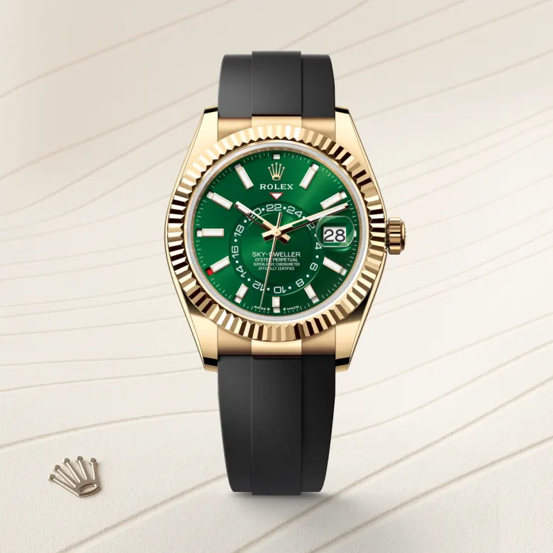 Rolex Sky-Dweller in 18 ct yellow gold, m336238-0004 - Srichai Watch