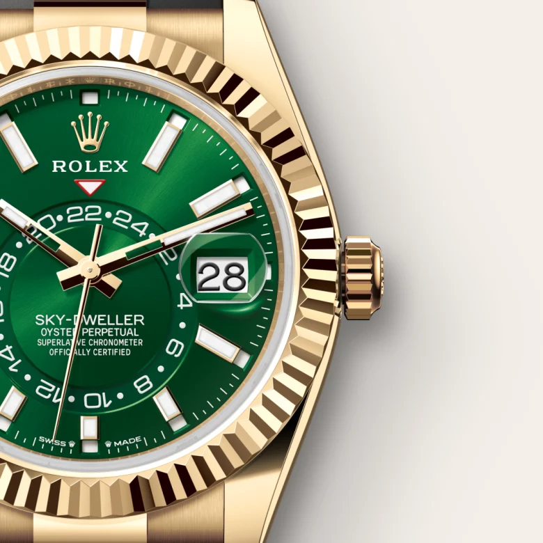 Rolex Sky-Dweller in 18 ct yellow gold, m336238-0004 - Srichai Watch