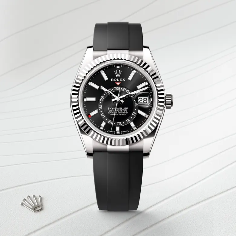 Rolex Sky-Dweller in ทองคำขาว 18 กะรัต, M336239-0002 - Srichai Watch