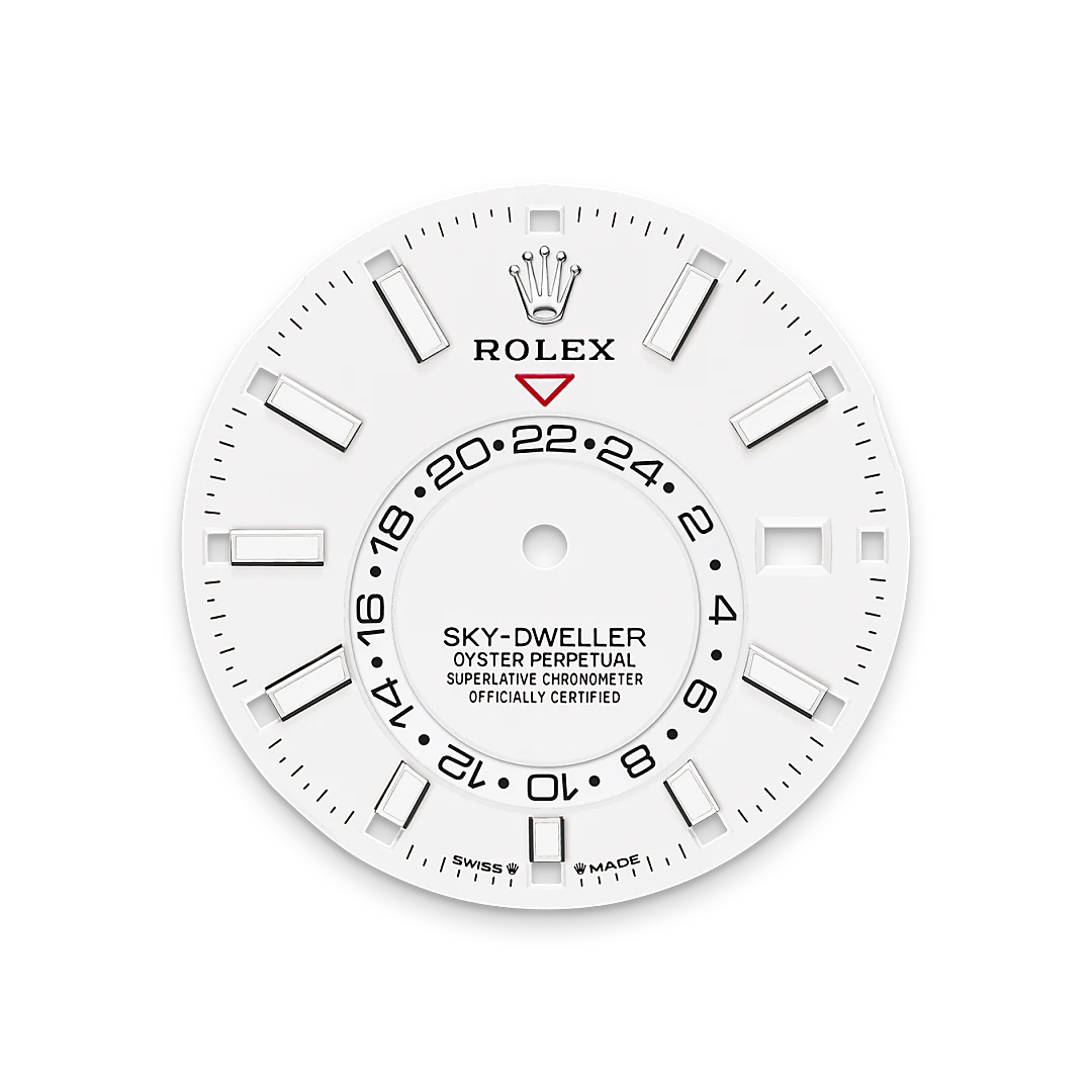 Rolex Sky-Dweller in White Rolesor - การผสมผสานระหว่าง Oystersteel และทองคำขาว, m336934-0004 - Srichai Watch Rolex Sky-Dweller in White Rolesor - การผสมผสานระหว่าง Oystersteel และทองคำขาว, m336934-0004 - Srichai Watch