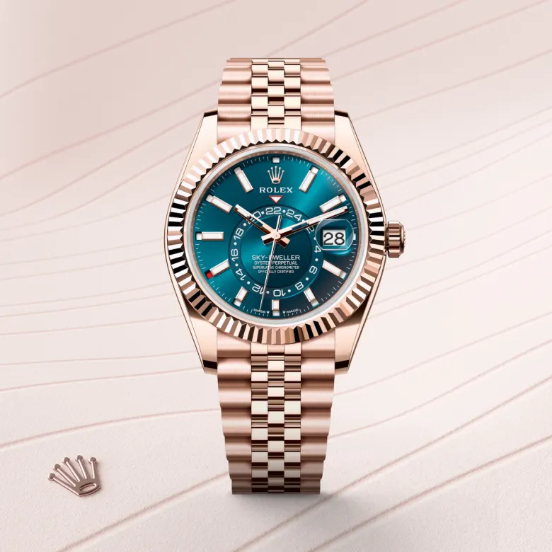 Rolex Sky-Dweller in Everose gold 18 กะรัต, m336935-0005 - Srichai Watch