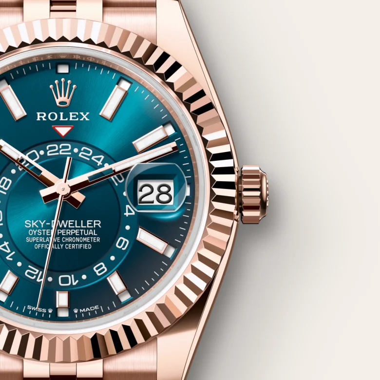 Rolex Sky-Dweller in Everose gold 18 กะรัต, m336935-0005 - Srichai Watch