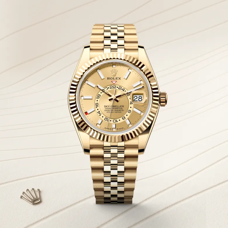 Rolex Sky-Dweller in 18 ct yellow gold, m336938-0004 - Srichai Watch