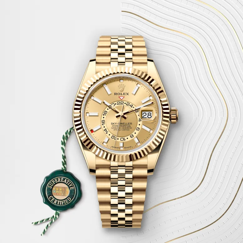 Rolex Sky-Dweller in 18 ct yellow gold, m336938-0004 - Srichai Watch