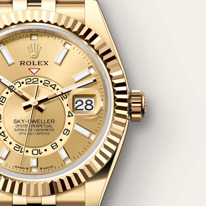 Rolex Sky-Dweller in 18 ct yellow gold, m336938-0004 - Srichai Watch