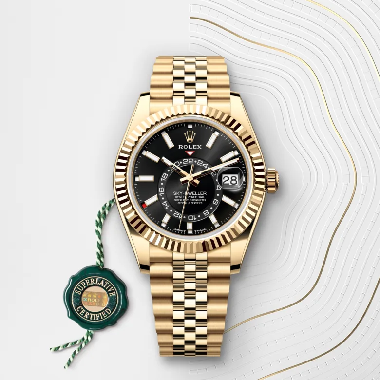 Rolex Sky-Dweller in ทองคำ 18 กะรัต, m336938-0005 - Srichai Watch