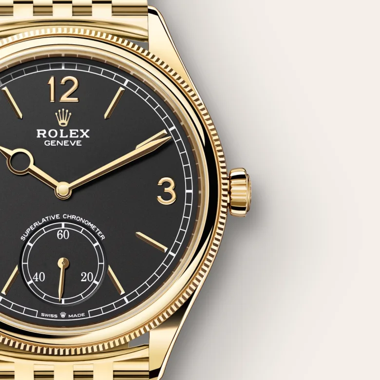 Rolex 1908 in 18 ct yellow gold, m52508-0007 - Srichai Watch
