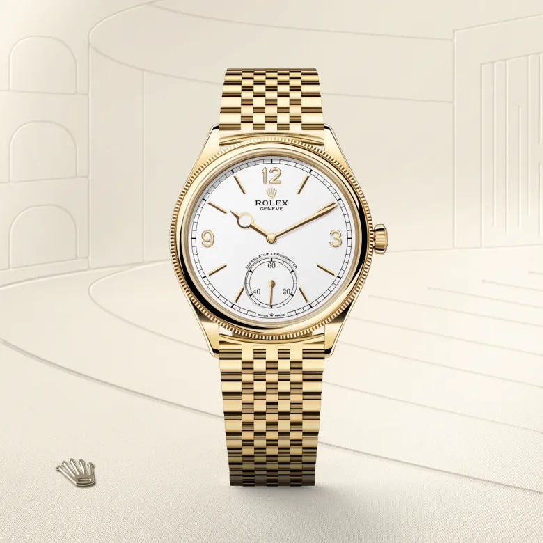 Rolex 1908 in 18 ct yellow gold, M52508-0008 - Srichai Watch