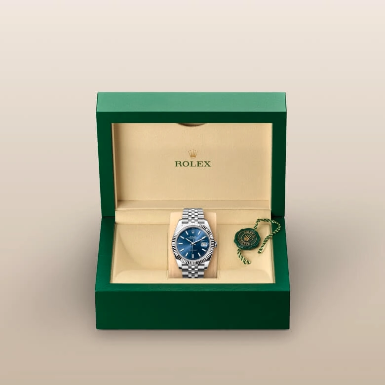 Rolex Datejust in White Rolesor - การผสมผสานระหว่าง Oystersteel และทองคำขาว, M126334-0002 - Srichai Watch